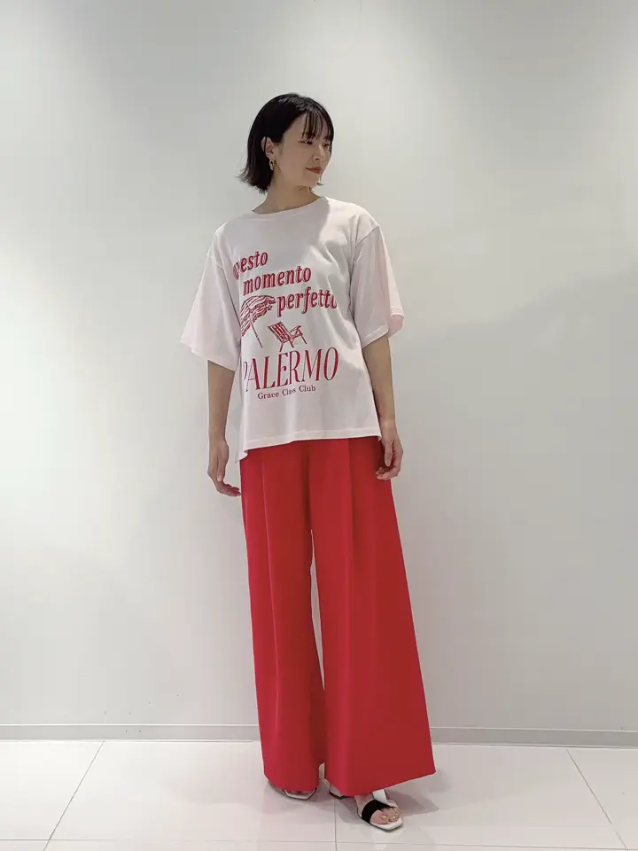 GRACE CONTINENTAL Hikaru Okada コーディネート画像