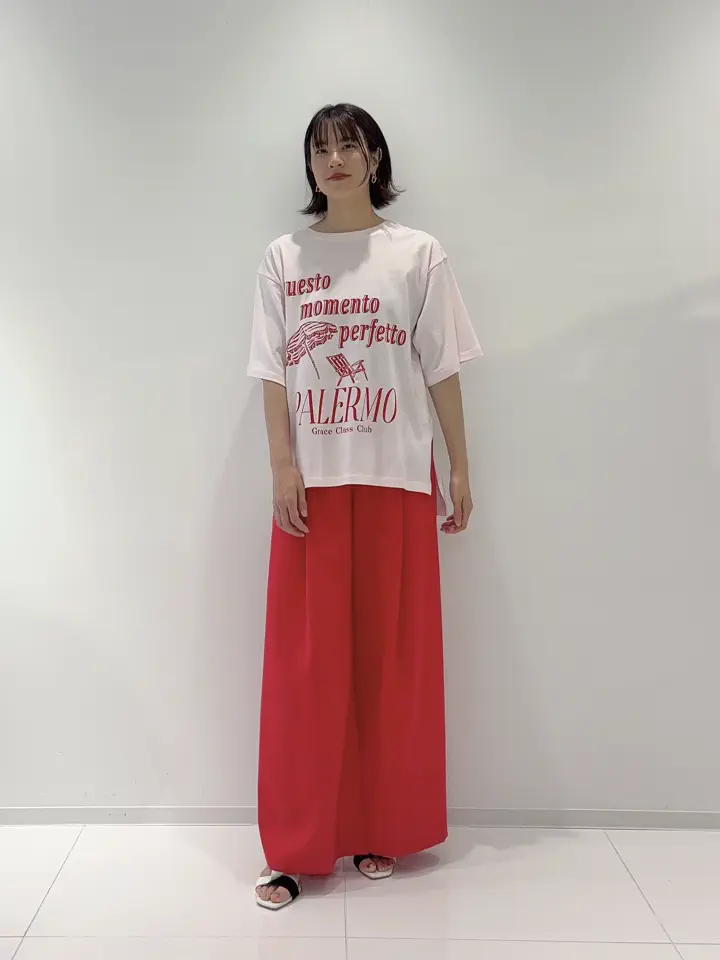 GRACE CONTINENTAL Hikaru Okada コーディネート画像