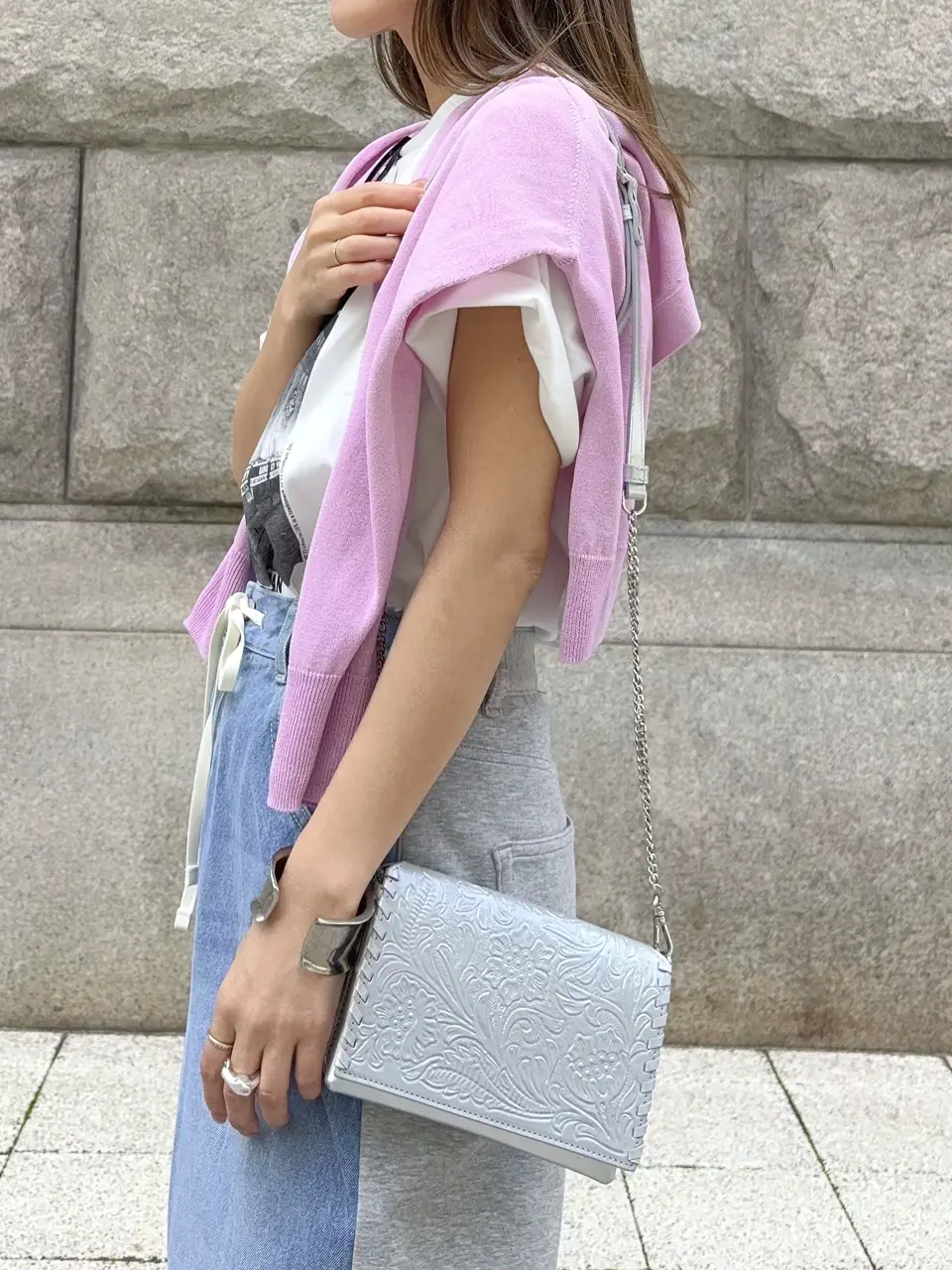 GRACE CONTINENTAL yukimi yonee コーディネート画像