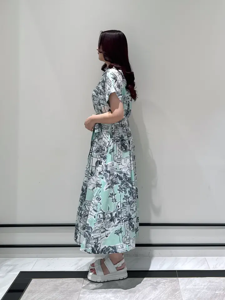 GRACE CONTINENTAL MOMOKO コーディネート画像