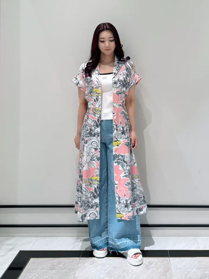 GRACE CONTINENTAL MOMOKO コーディネート画像