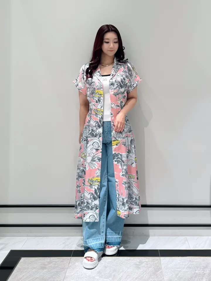 GRACE CONTINENTAL MOMOKO コーディネート画像