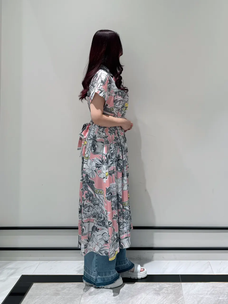 GRACE CONTINENTAL MOMOKO コーディネート画像