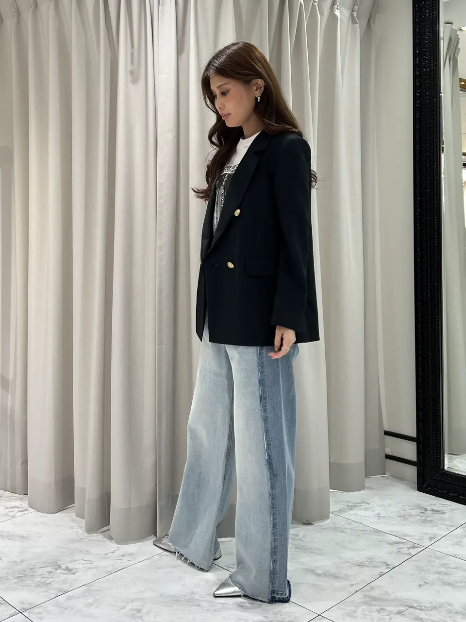 GRACE CONTINENTAL 志田　悠 コーディネート画像