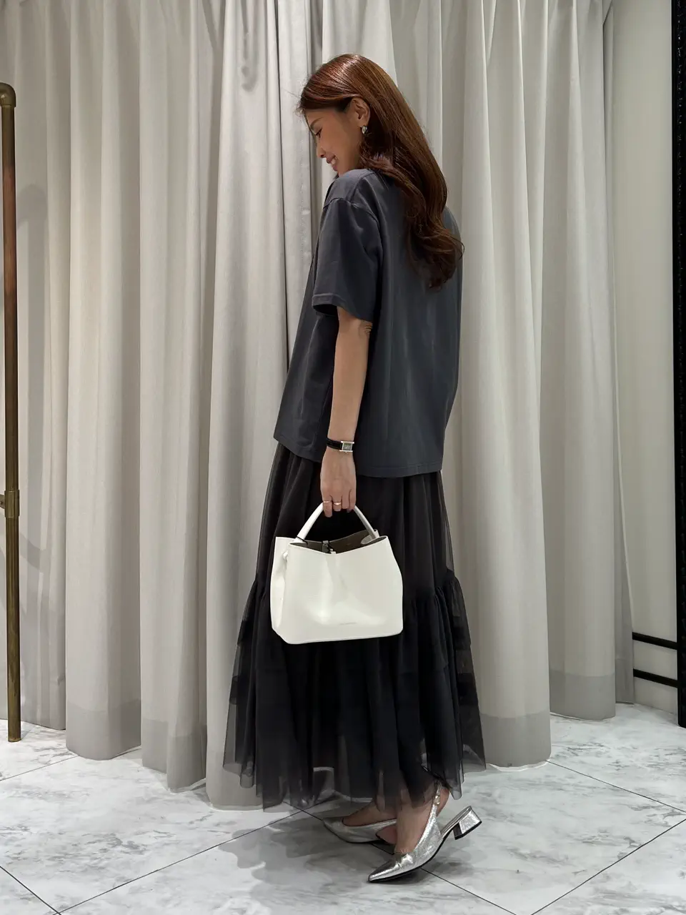 GRACE CONTINENTAL 志田　悠 コーディネート画像