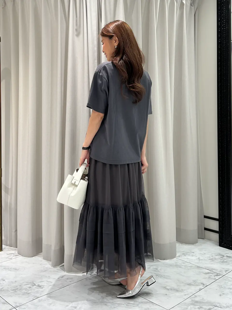 GRACE CONTINENTAL 志田　悠 コーディネート画像