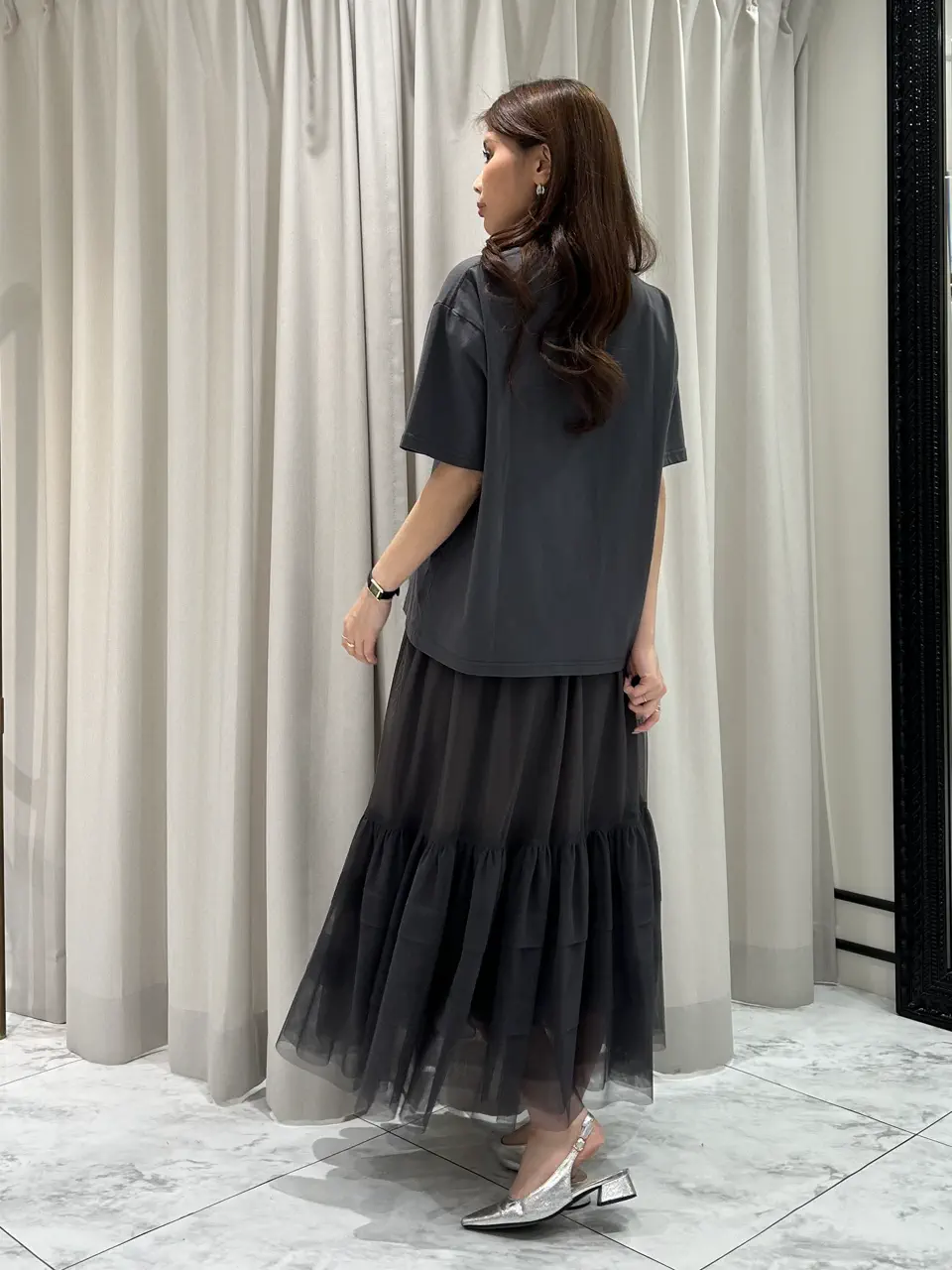 GRACE CONTINENTAL 志田　悠 コーディネート画像