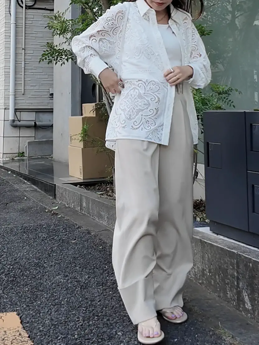 GRACE CONTINENTAL 古川温子 コーディネート画像