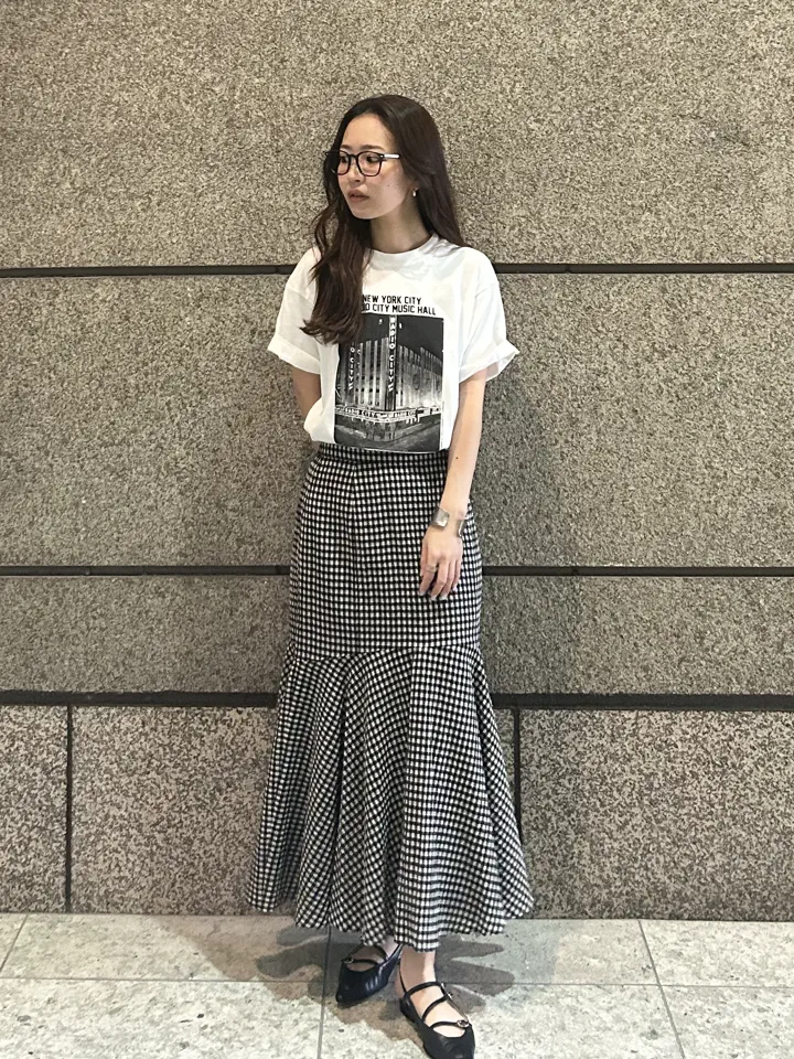 GRACE CONTINENTAL ERINA KATO コーディネート画像