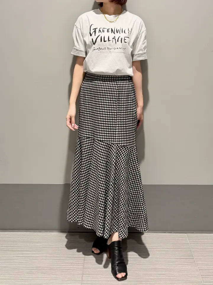 GRACE CONTINENTAL MORITA AI コーディネート画像