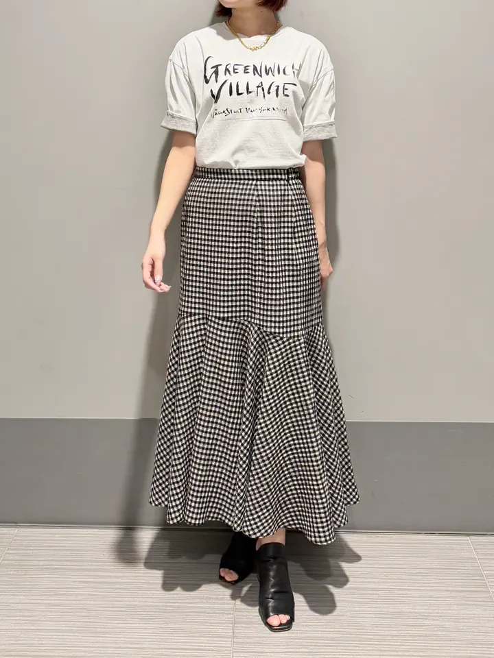 GRACE CONTINENTAL MORITA AI コーディネート画像