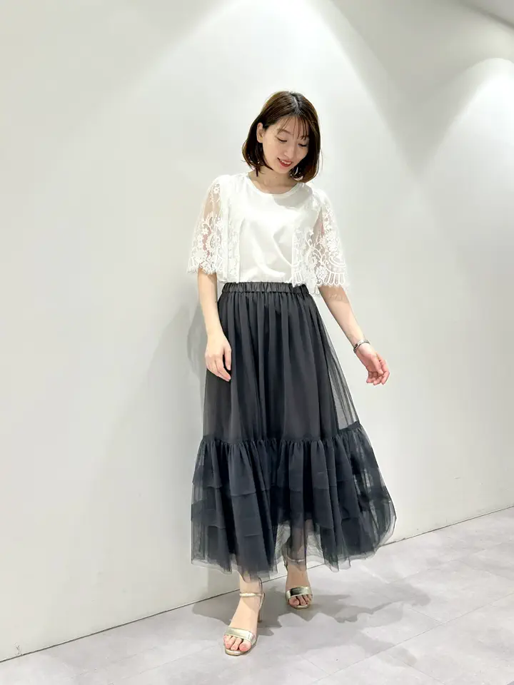GRACE CONTINENTAL eri コーディネート画像