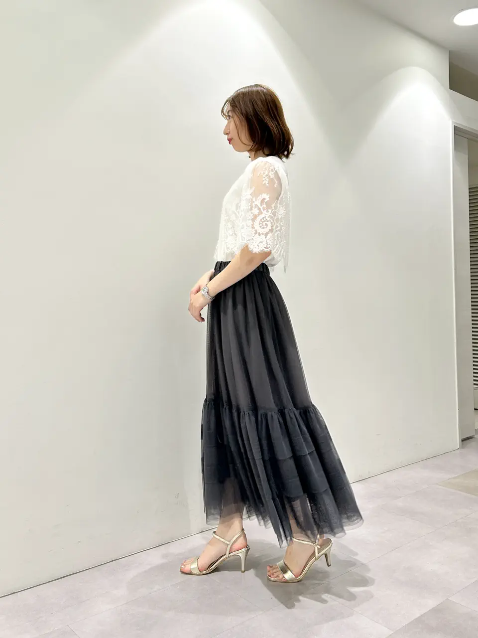 GRACE CONTINENTAL eri コーディネート画像