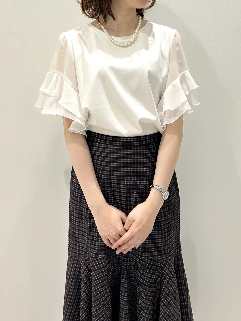 GRACE CONTINENTAL eri コーディネート画像