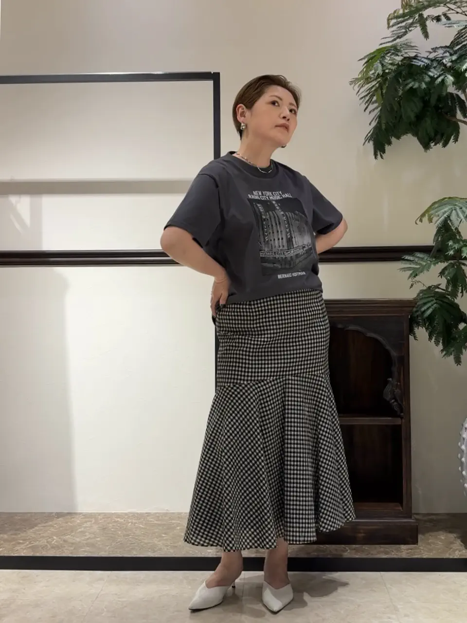 GRACE CONTINENTAL N.YURI コーディネート画像