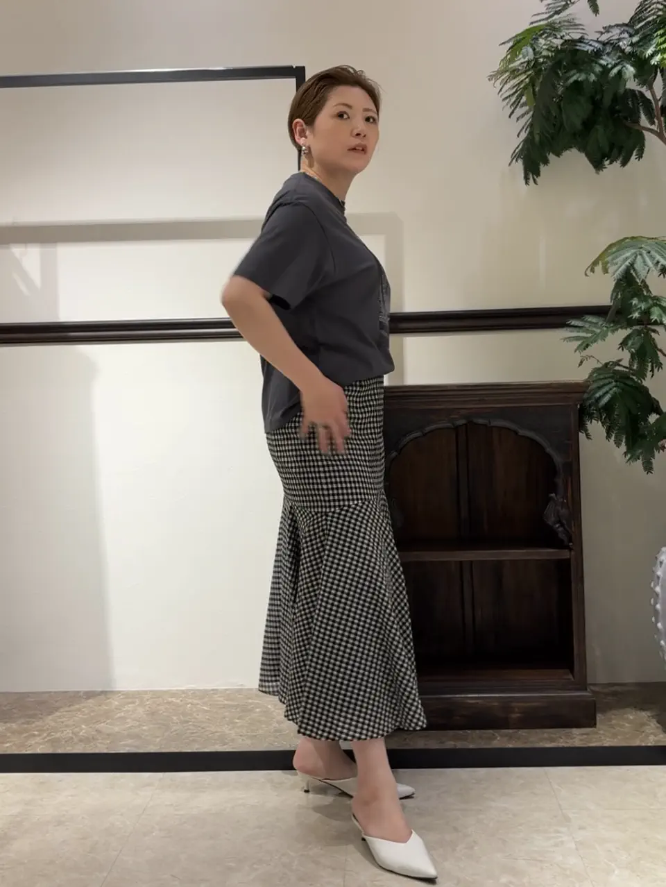 GRACE CONTINENTAL N.YURI コーディネート画像