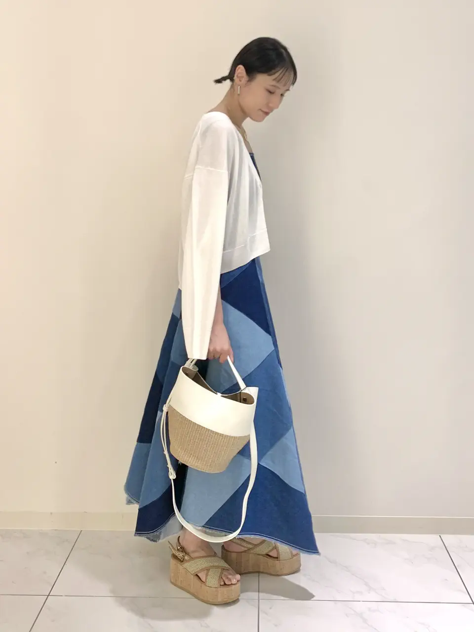 GRACE CONTINENTAL haruka iwasaki コーディネート画像