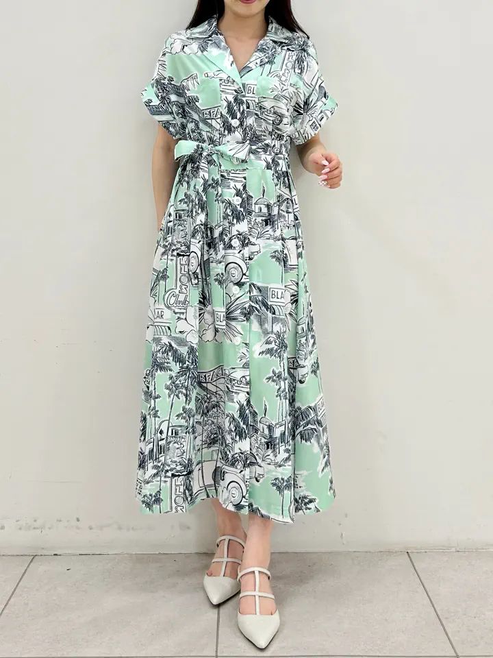 GRACE CONTINENTAL Miu Akamatsu コーディネート画像