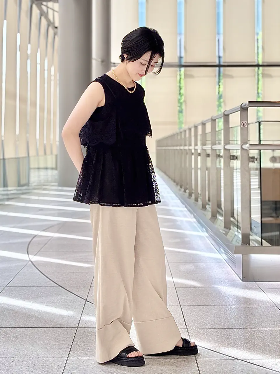 GRACE CONTINENTAL A.FUKUDA コーディネート画像