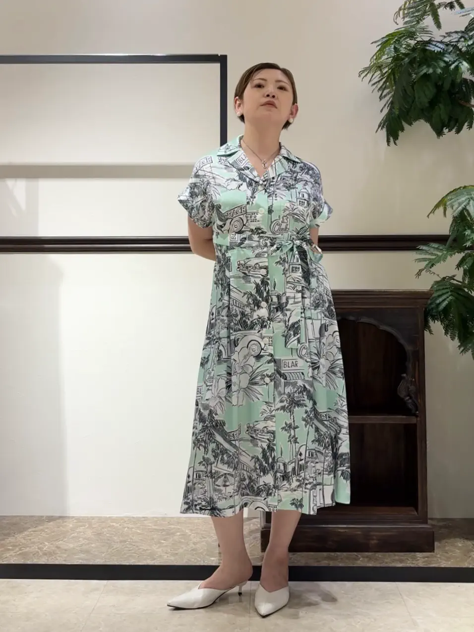 GRACE CONTINENTAL N.YURI コーディネート画像