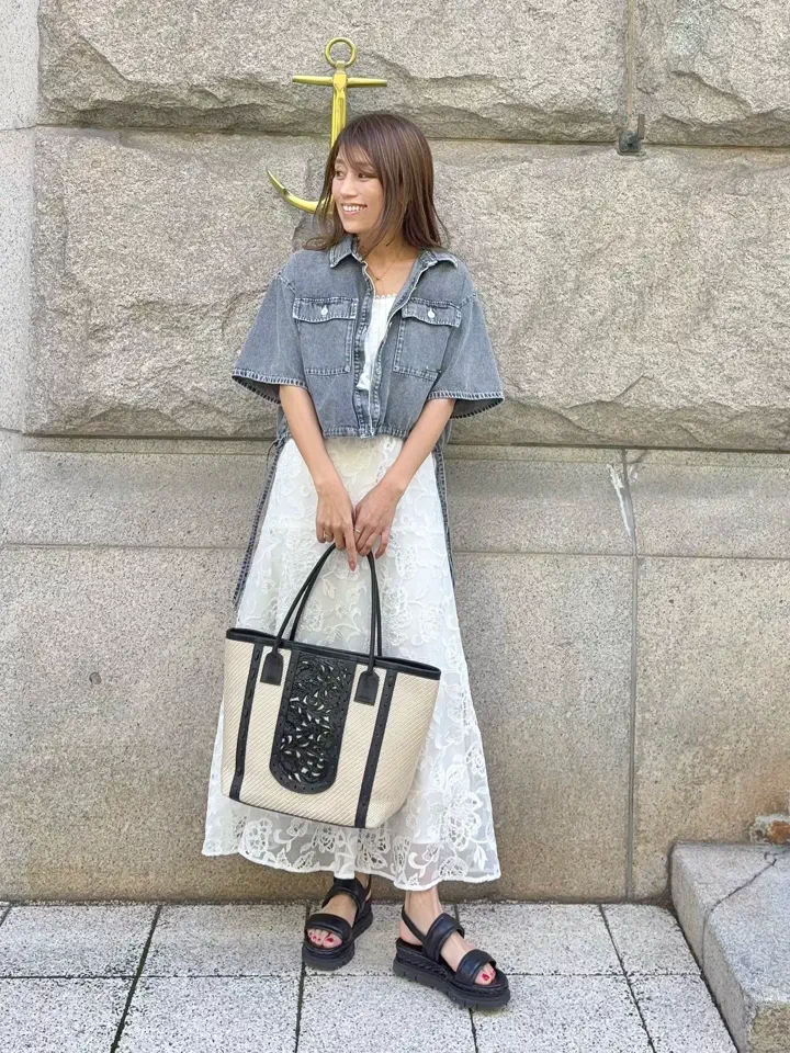 GRACE CONTINENTAL yukimi yonee コーディネート画像