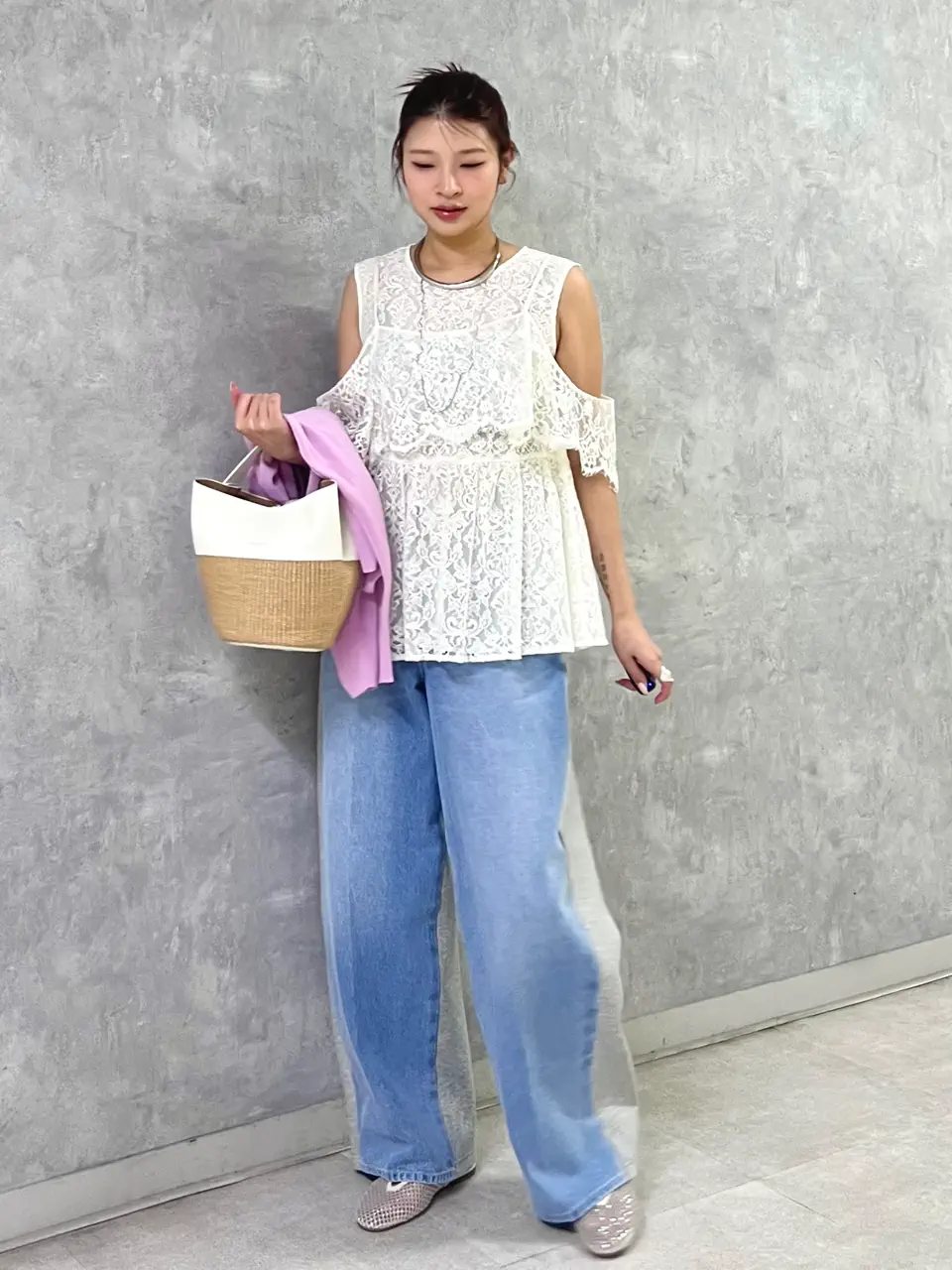 GRACE CONTINENTAL NORIA コーディネート画像