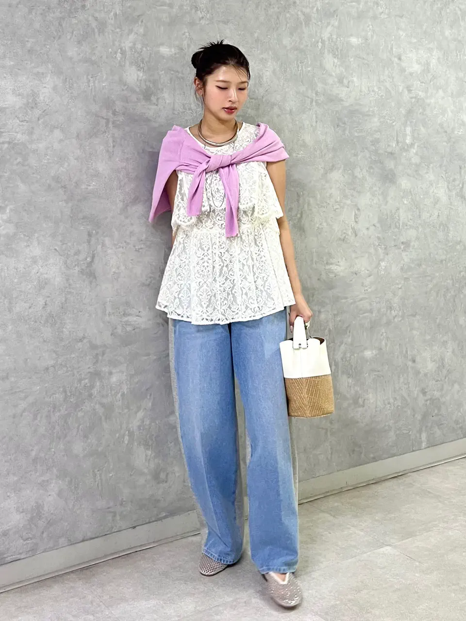 GRACE CONTINENTAL NORIA コーディネート画像