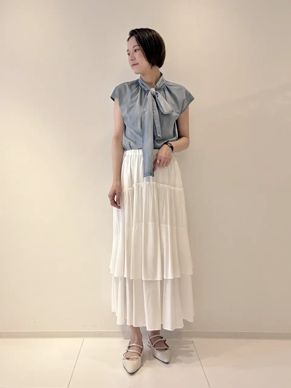 GRACE CONTINENTAL 亀田 未希 コーディネート画像