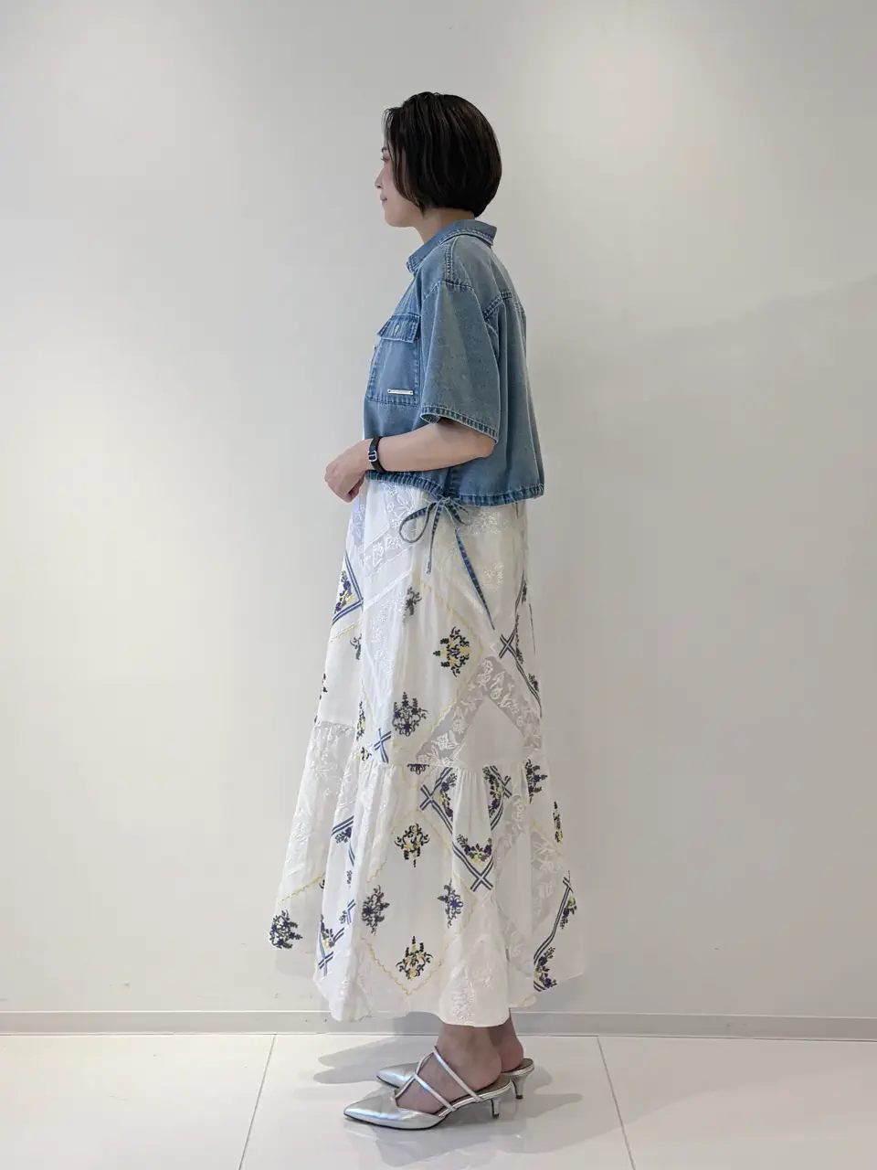 GRACE CONTINENTAL 亀田 未希 コーディネート画像