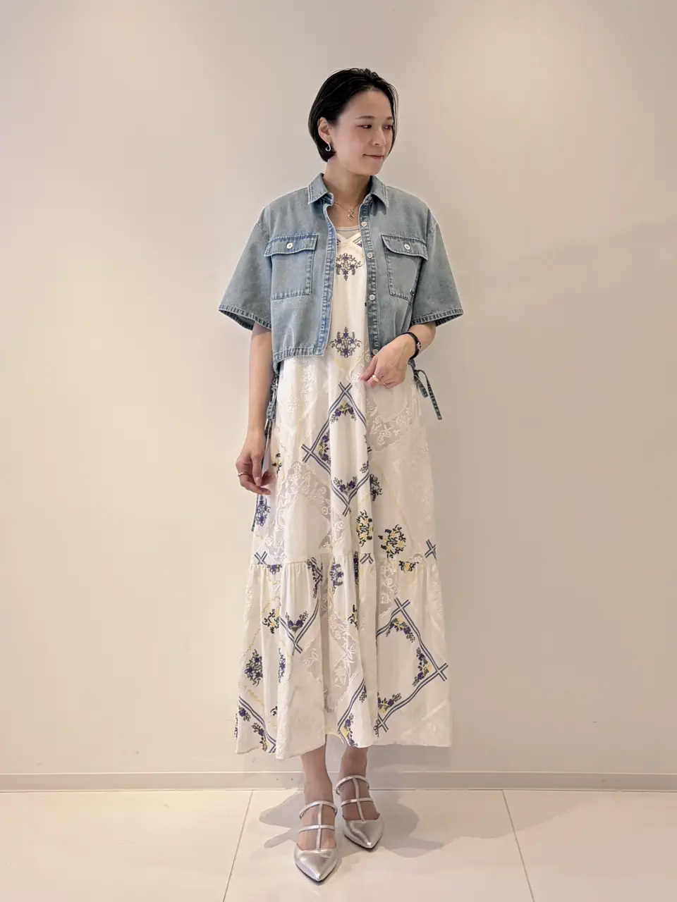 GRACE CONTINENTAL 亀田 未希 コーディネート画像