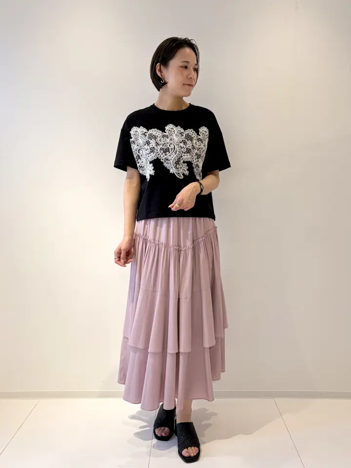 GRACE CONTINENTAL 亀田 未希 コーディネート画像