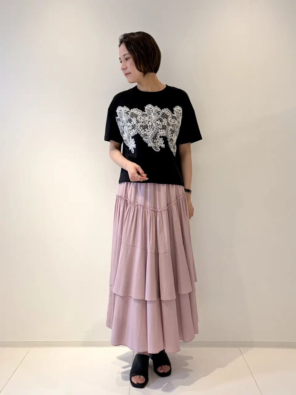 GRACE CONTINENTAL 亀田 未希 コーディネート画像