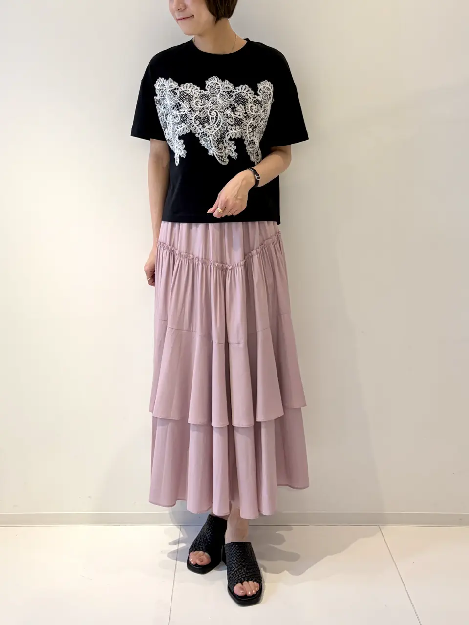 GRACE CONTINENTAL 亀田 未希 コーディネート画像