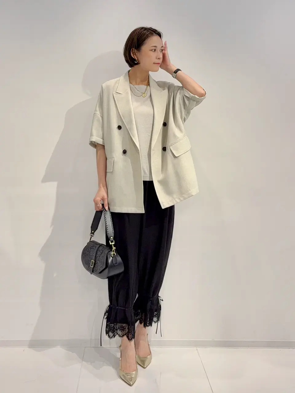 GRACE CONTINENTAL 亀田 未希 コーディネート画像