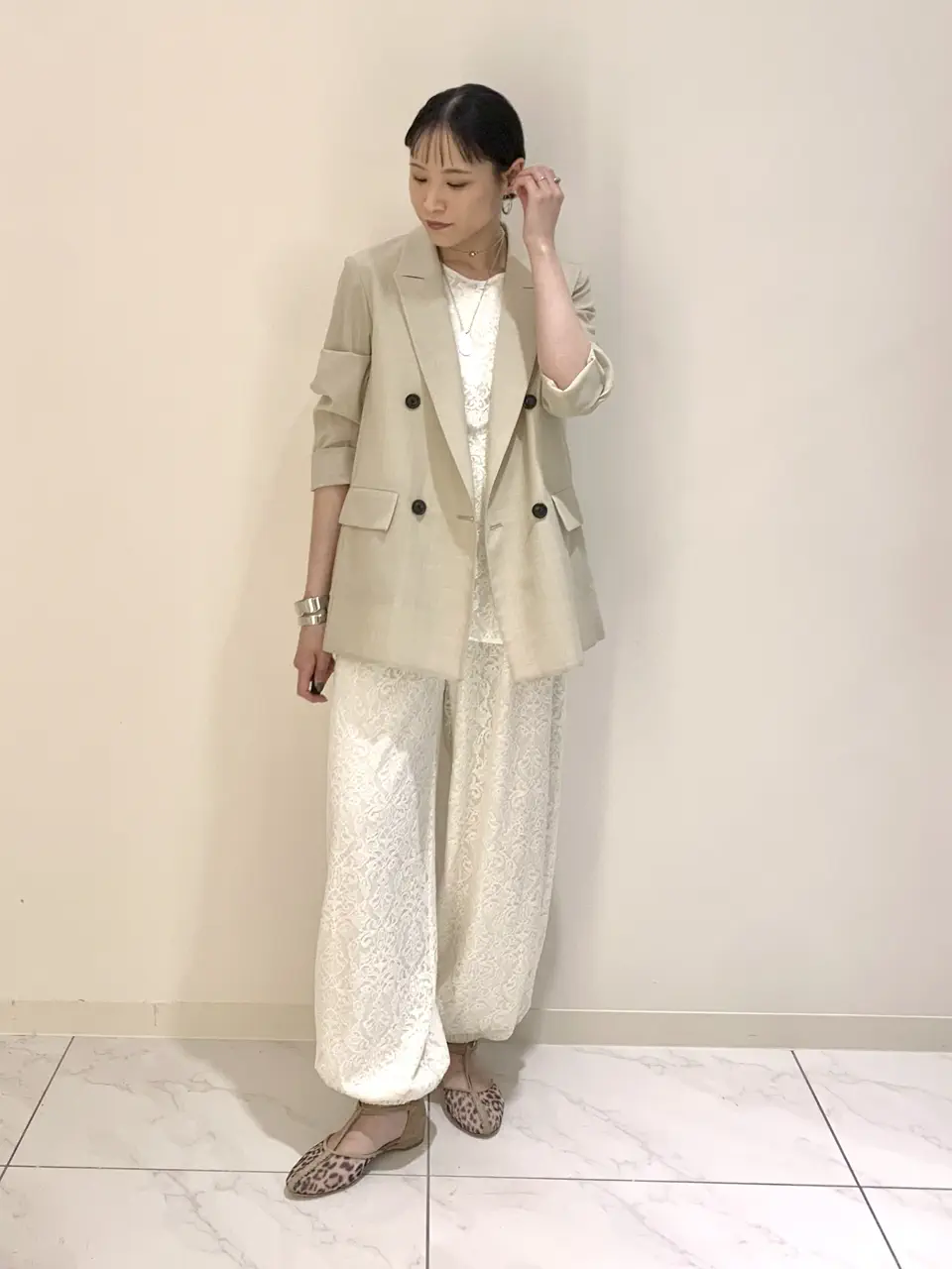 GRACE CONTINENTAL haruka iwasaki コーディネート画像