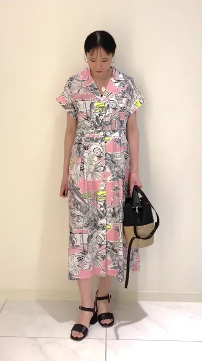 GRACE CONTINENTAL haruka iwasaki コーディネート画像