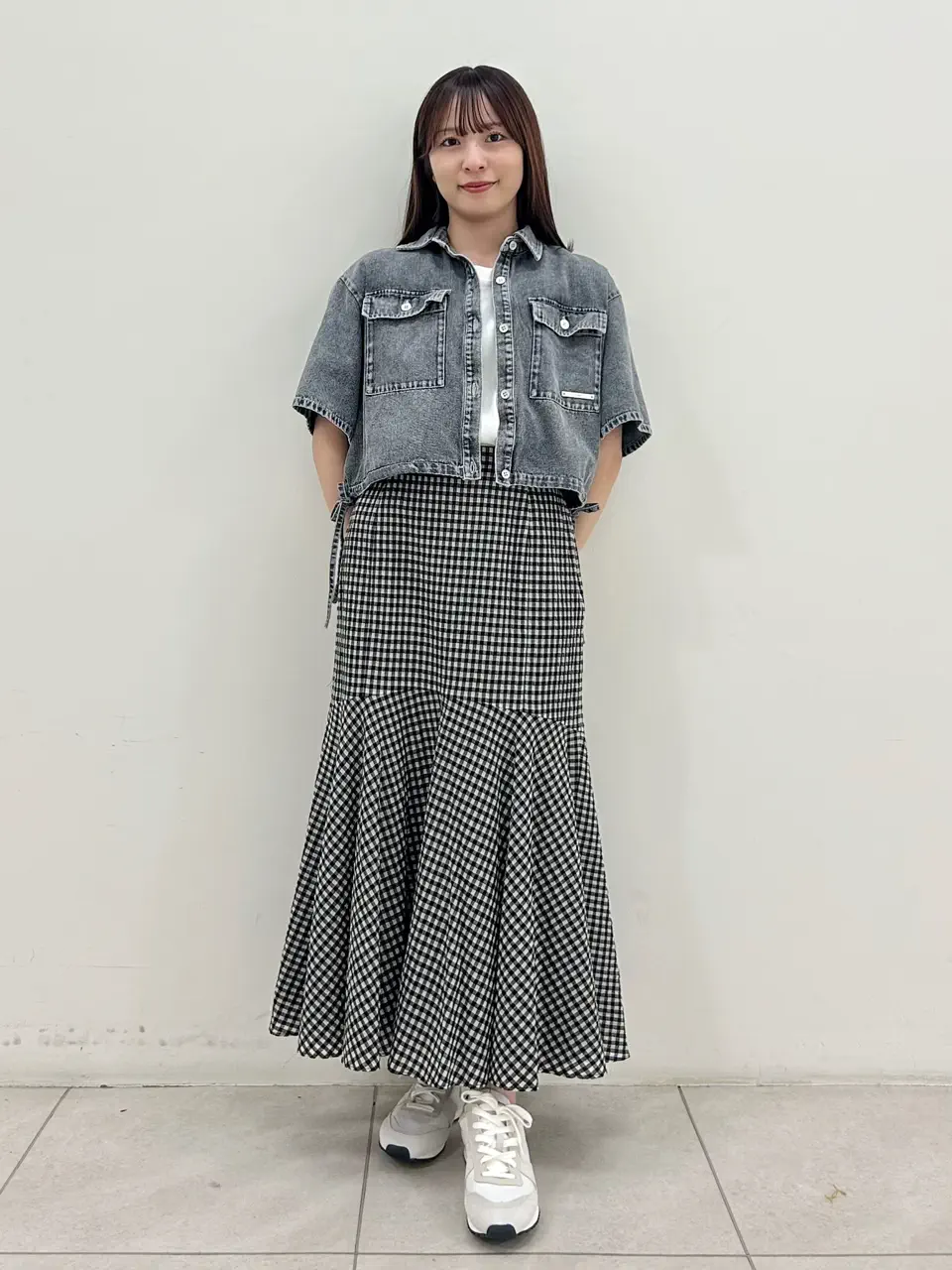 GRACE CONTINENTAL Miu Akamatsu コーディネート画像