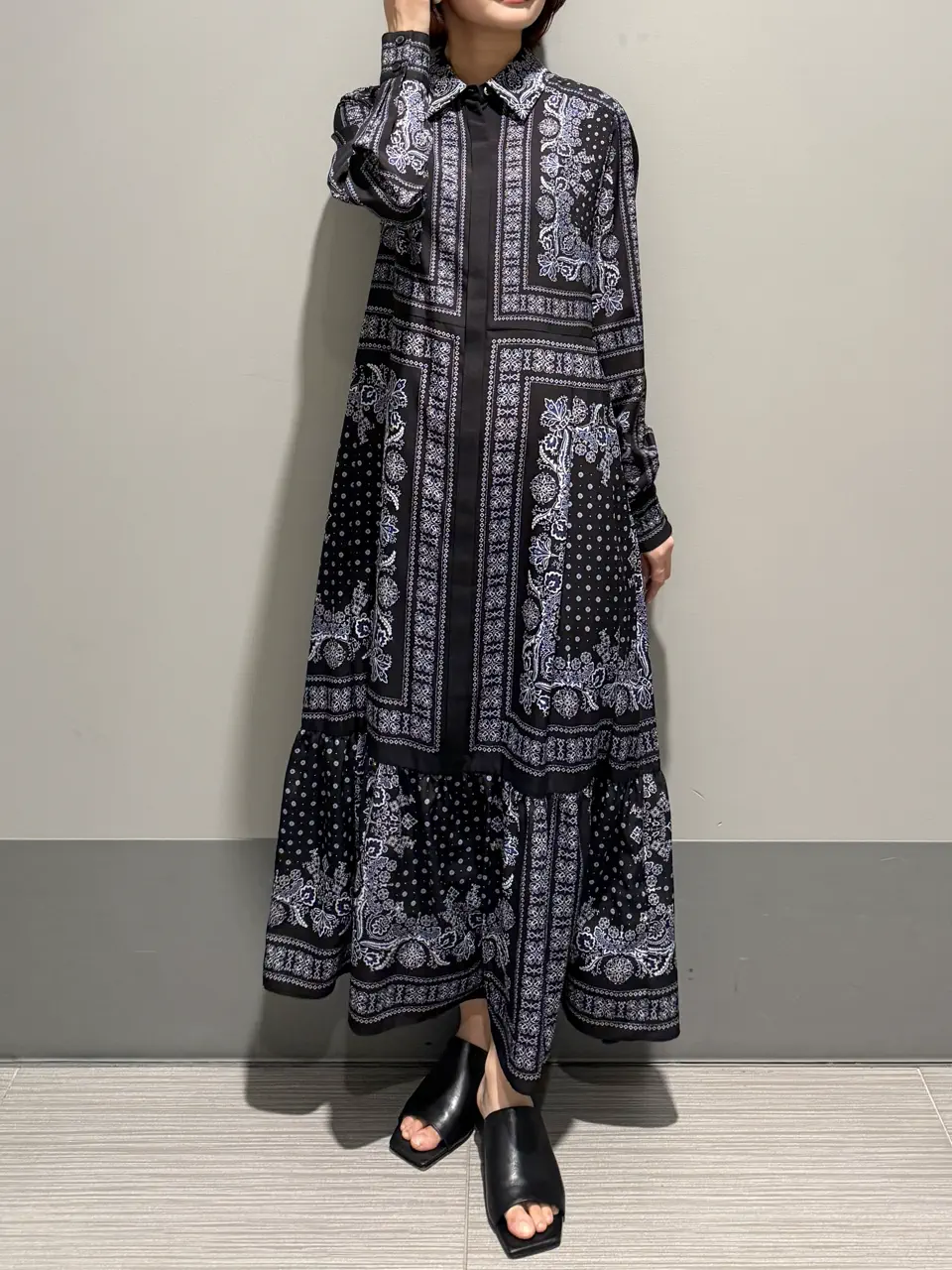 GRACE CONTINENTAL MORITA AI コーディネート画像