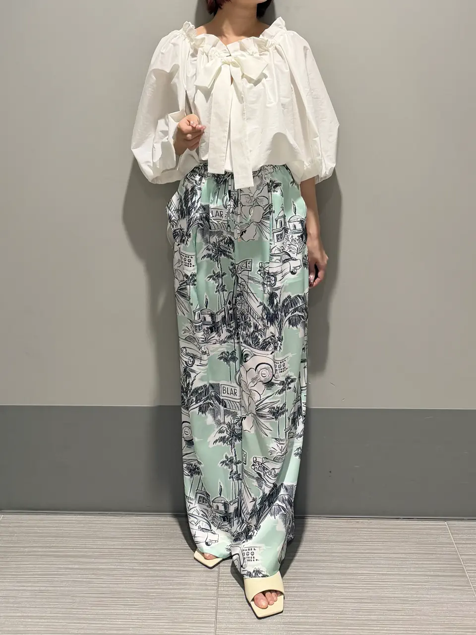 GRACE CONTINENTAL MORITA AI コーディネート画像