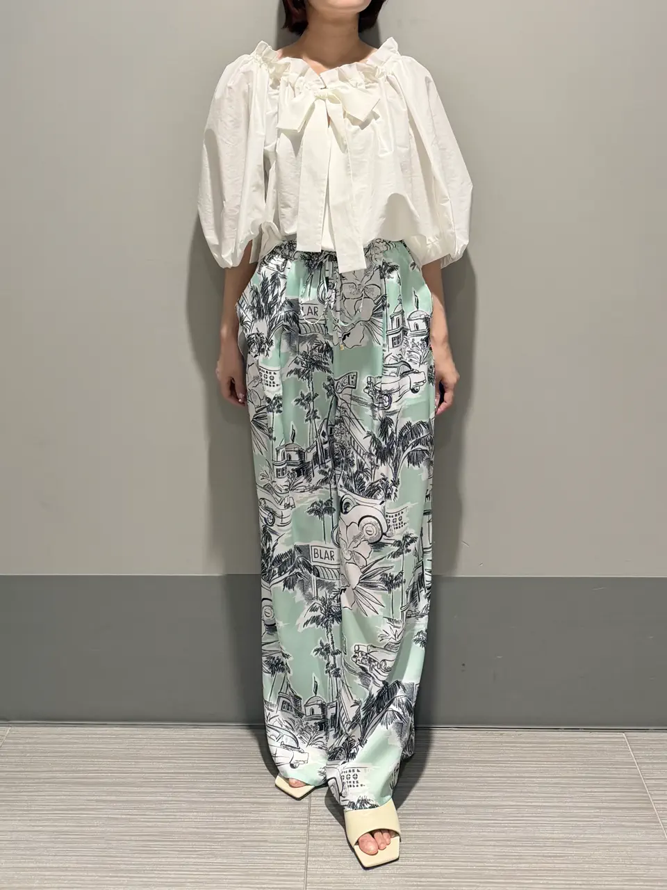 GRACE CONTINENTAL MORITA AI コーディネート画像