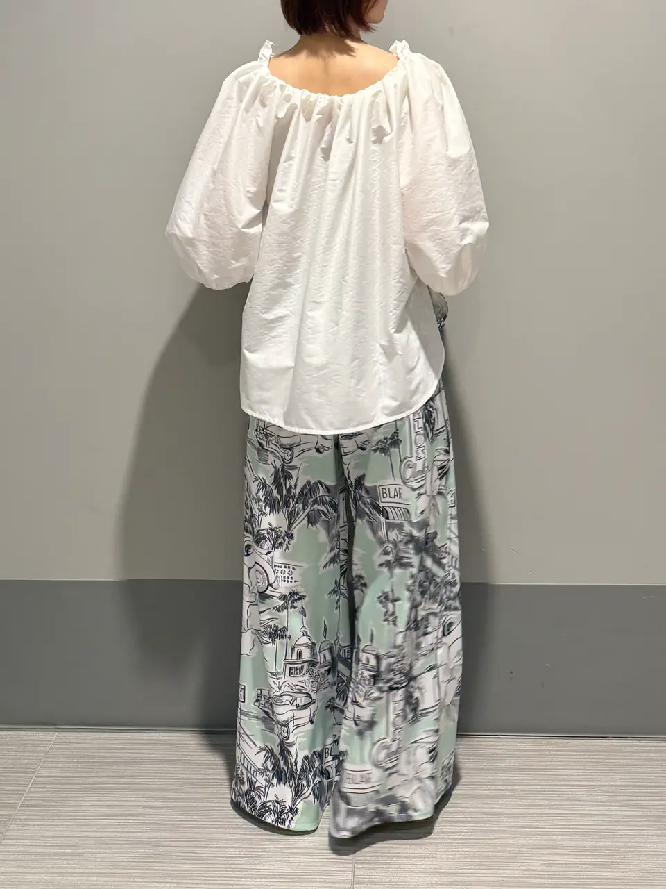 GRACE CONTINENTAL MORITA AI コーディネート画像