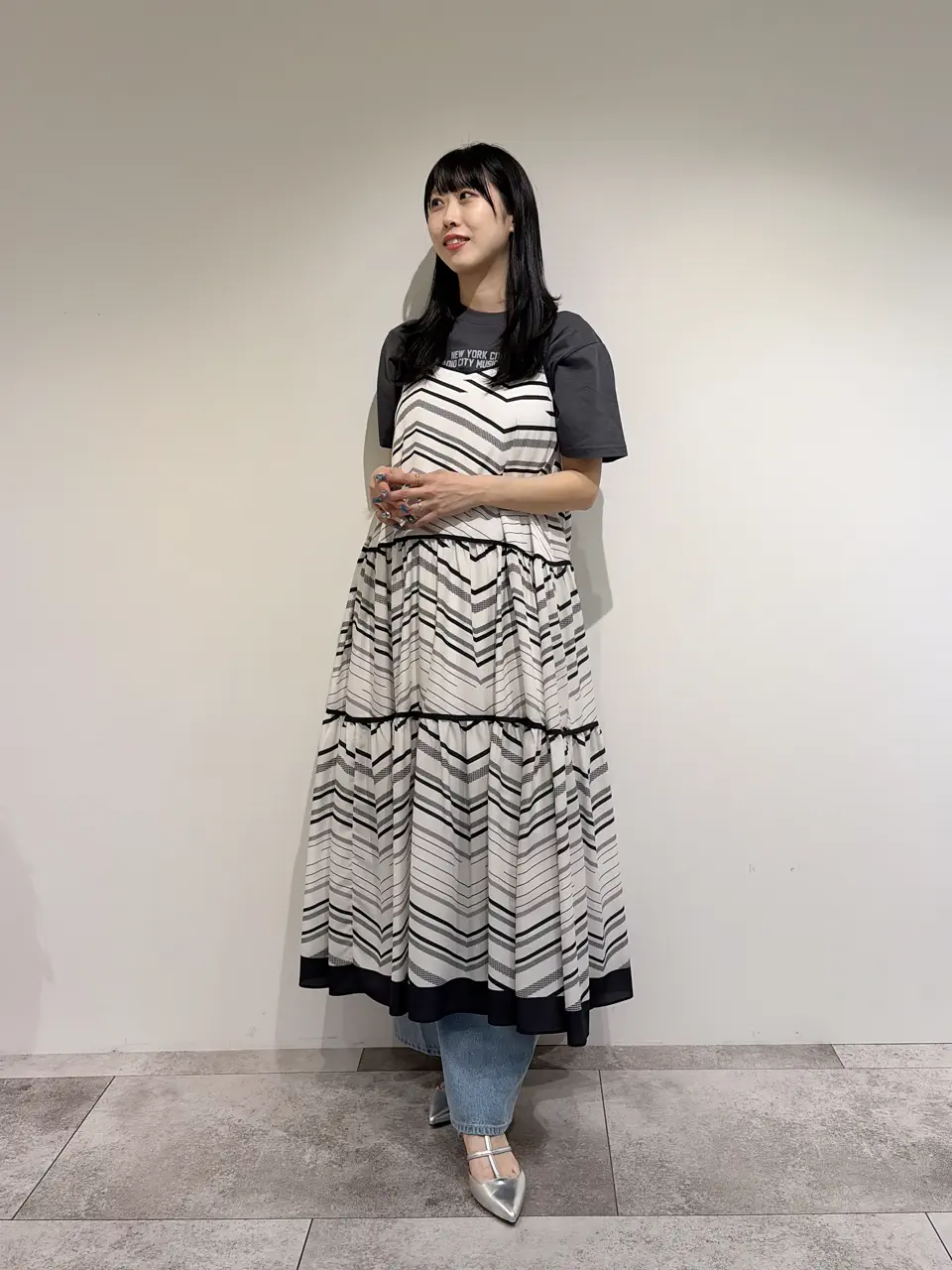 GRACE CONTINENTAL 端場 わかな コーディネート画像