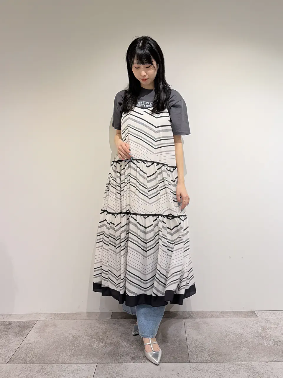 GRACE CONTINENTAL 端場 わかな コーディネート画像