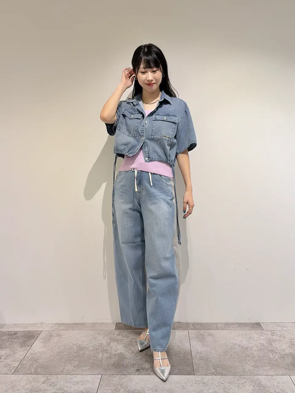 GRACE CONTINENTAL 端場 わかな コーディネート画像