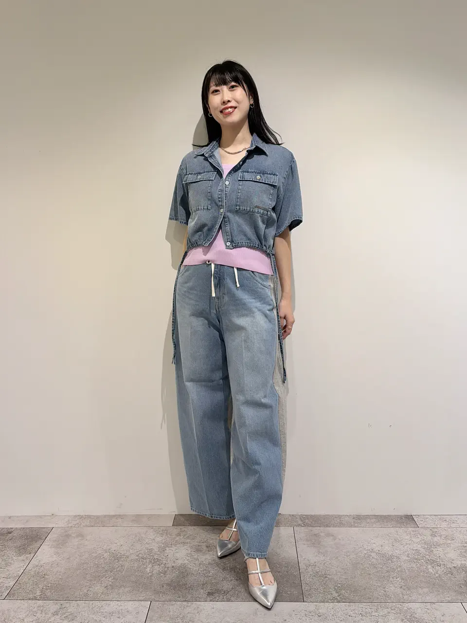 GRACE CONTINENTAL 端場 わかな コーディネート画像