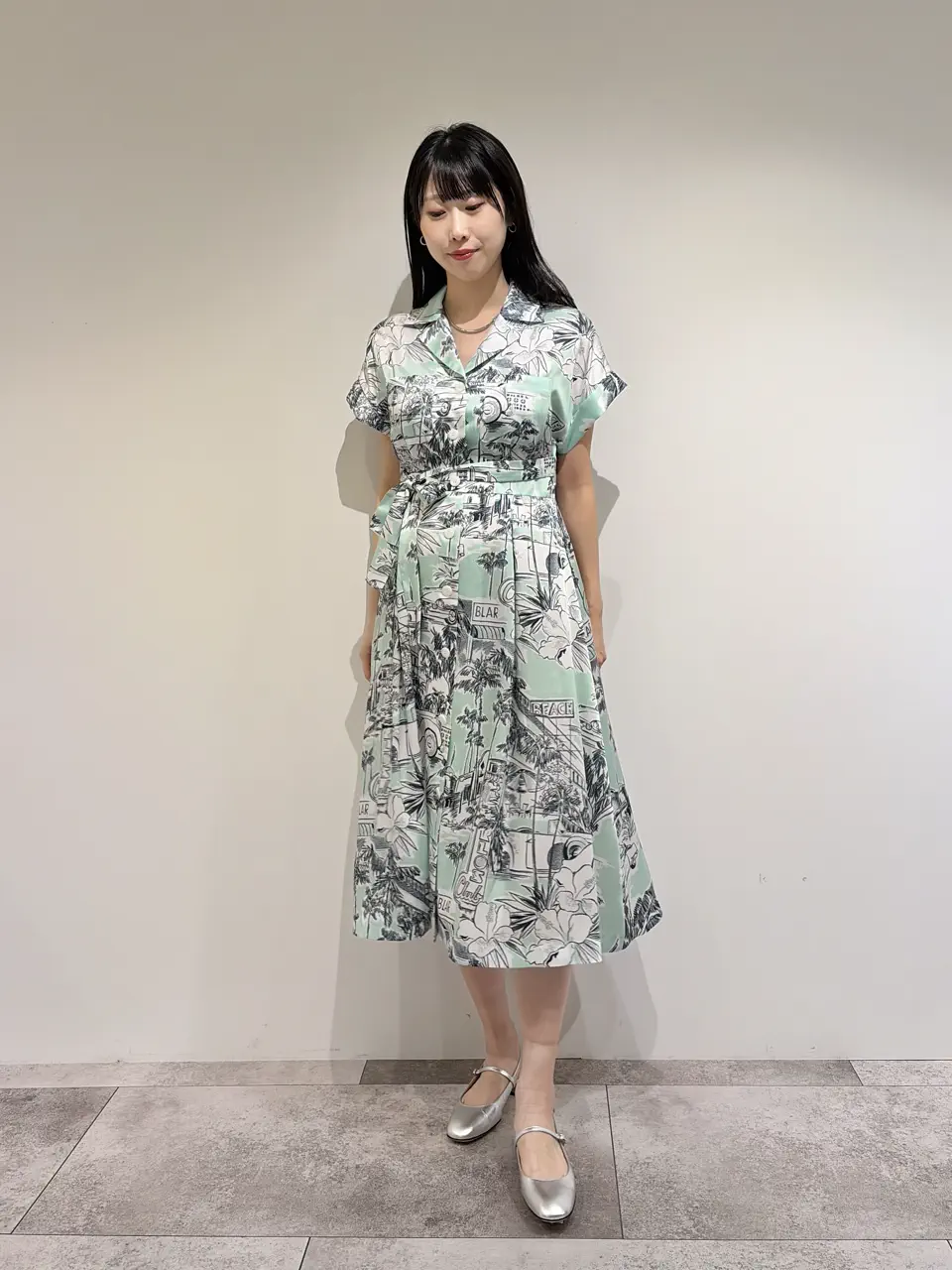  端場 わかな コーディネート画像