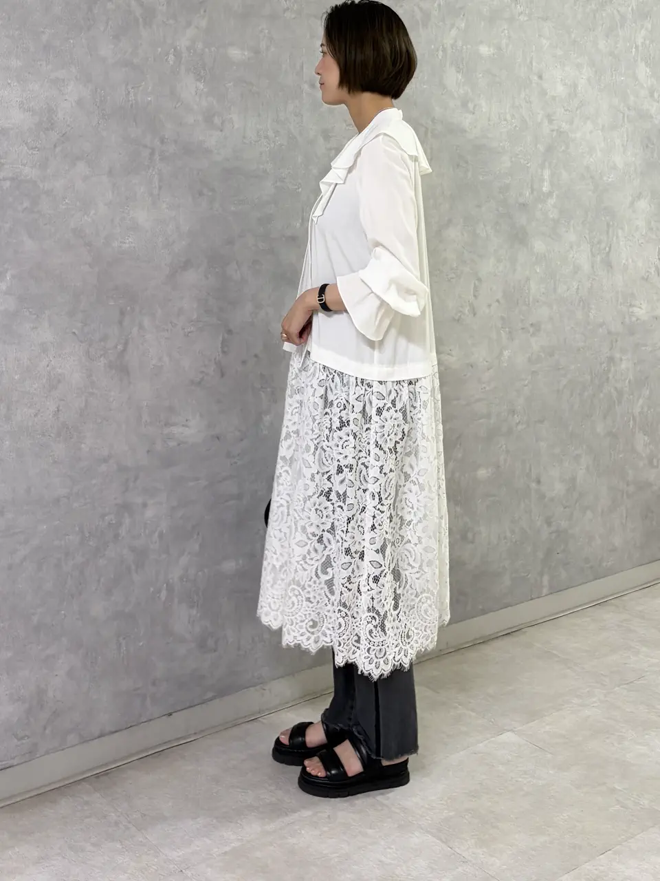 GRACE CONTINENTAL 亀田 未希 コーディネート画像