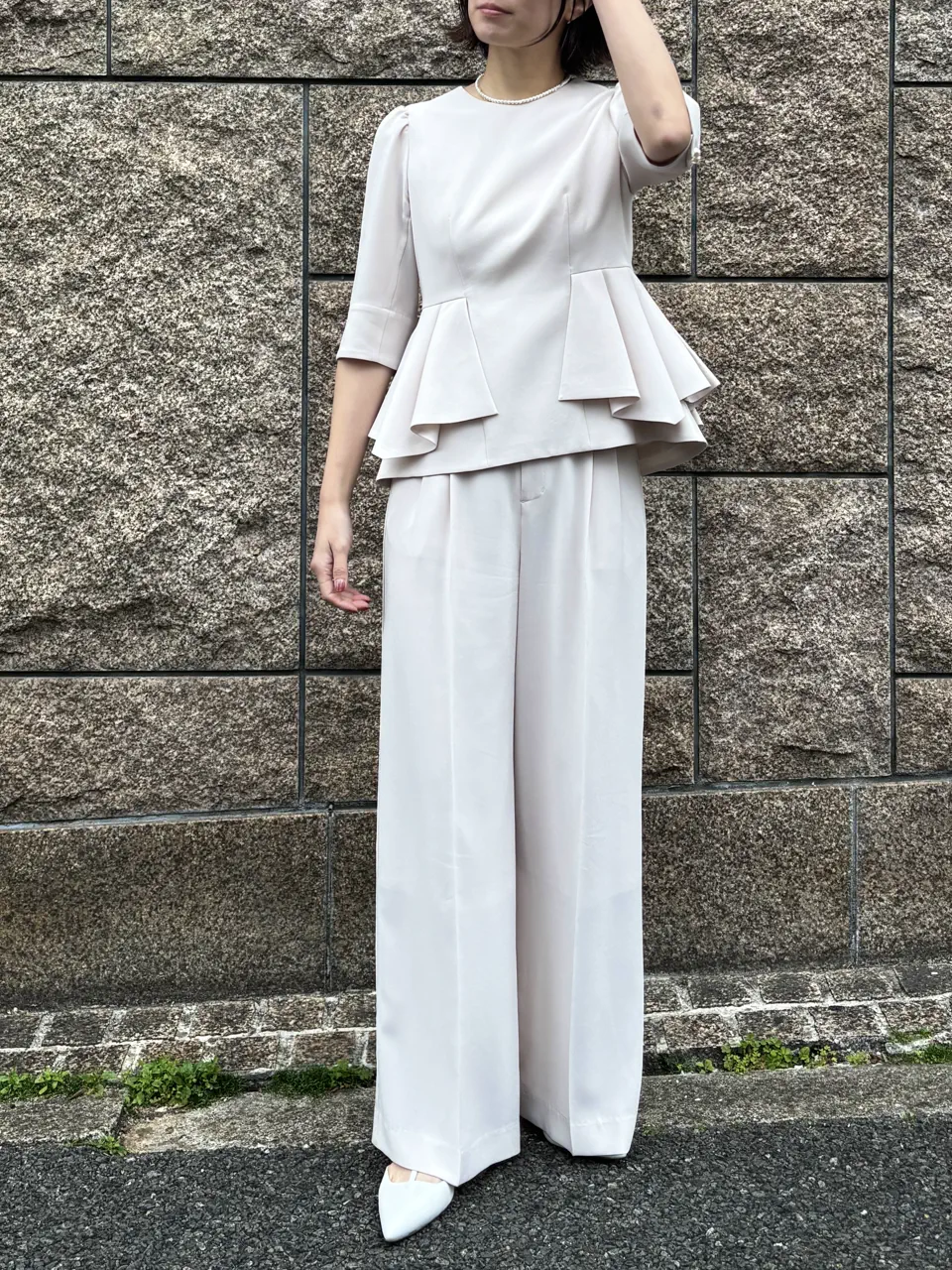 GRACE CONTINENTAL Hikaru Okada コーディネート画像