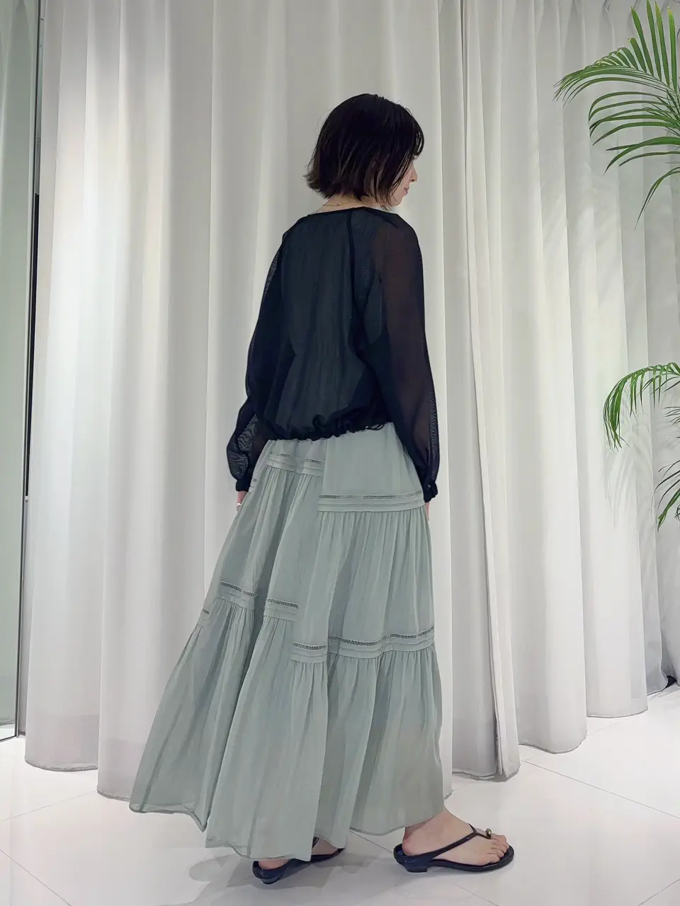 GRACE CONTINENTAL Hikaru Okada コーディネート画像