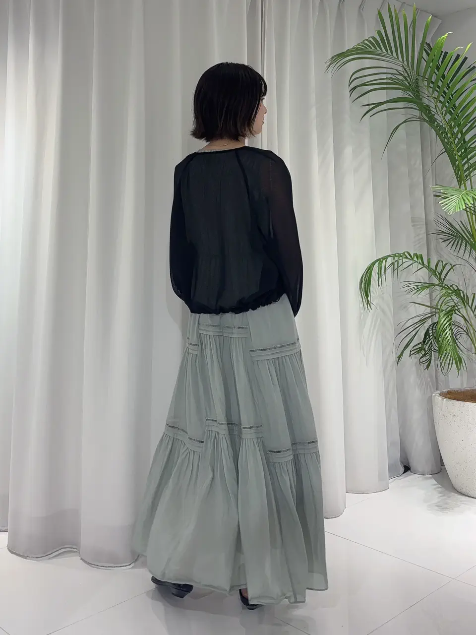 GRACE CONTINENTAL Hikaru Okada コーディネート画像